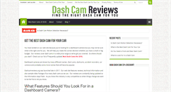 Desktop Screenshot of dashcamreviews.org